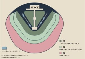 ドーム座席